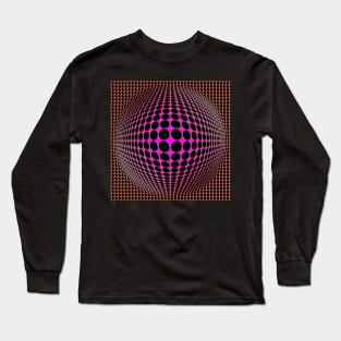 Homage to Vasarely 1 Long Sleeve T-Shirt